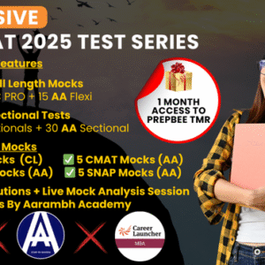 PrepBee x Aarambh Academy x Career Launcher WINCAT 2025 Test Series