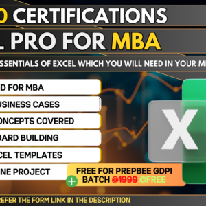 Excel Essentials For MBA